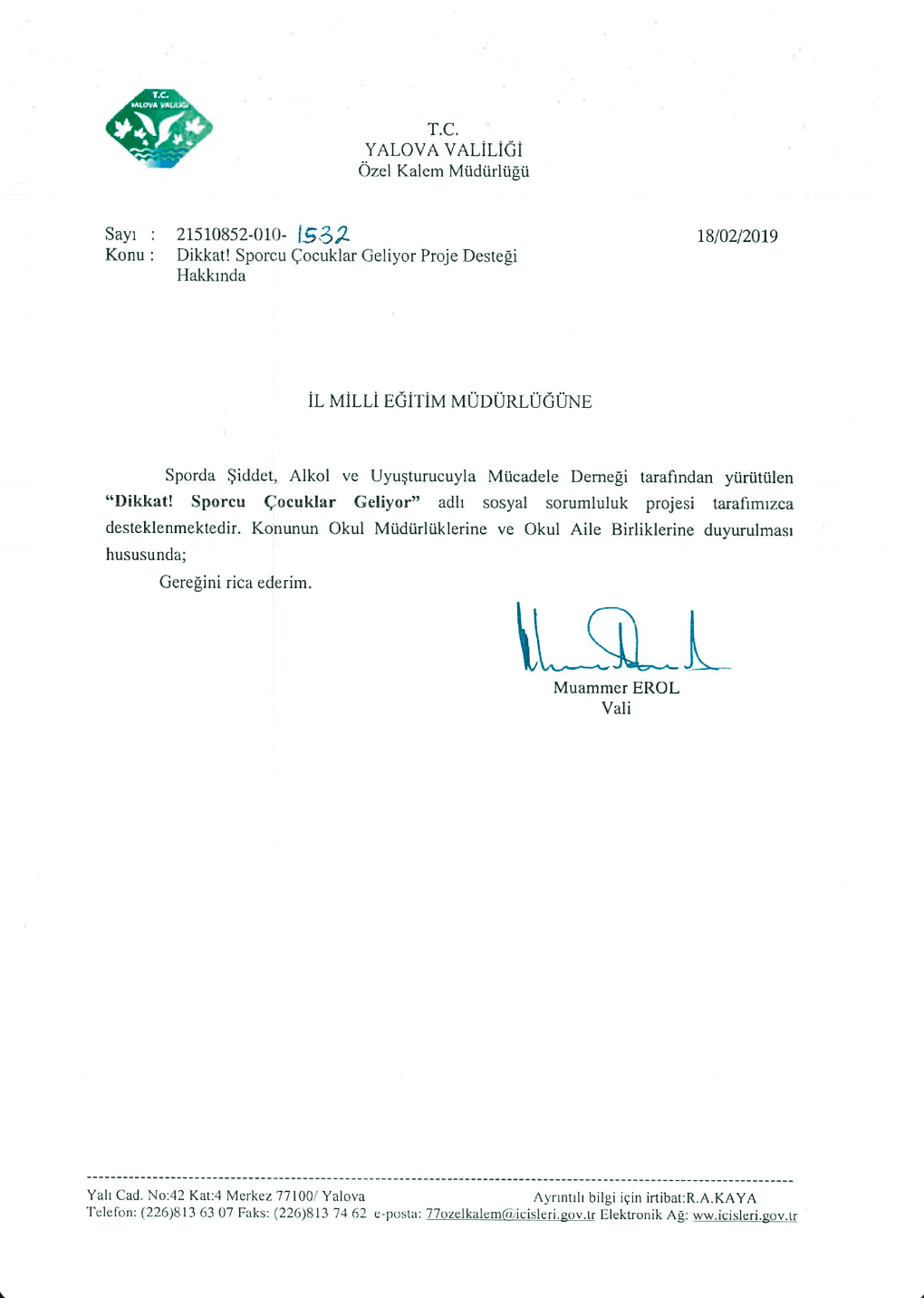 Yalova Valiliği